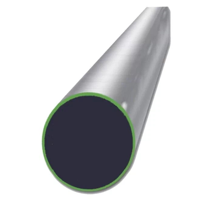 Roostevabast terasest ümmargune toru, 304 grit 180 - 2 tolli x 0,065